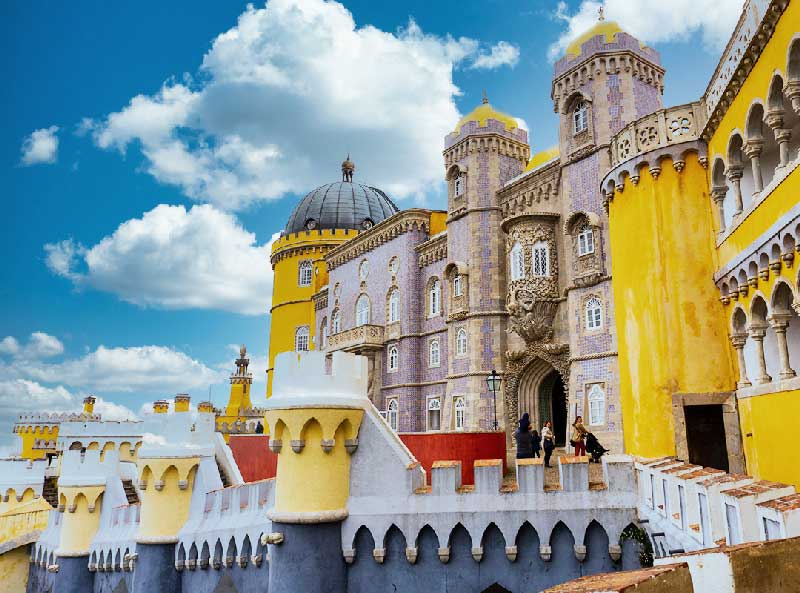 The Pena Palace in Portugal